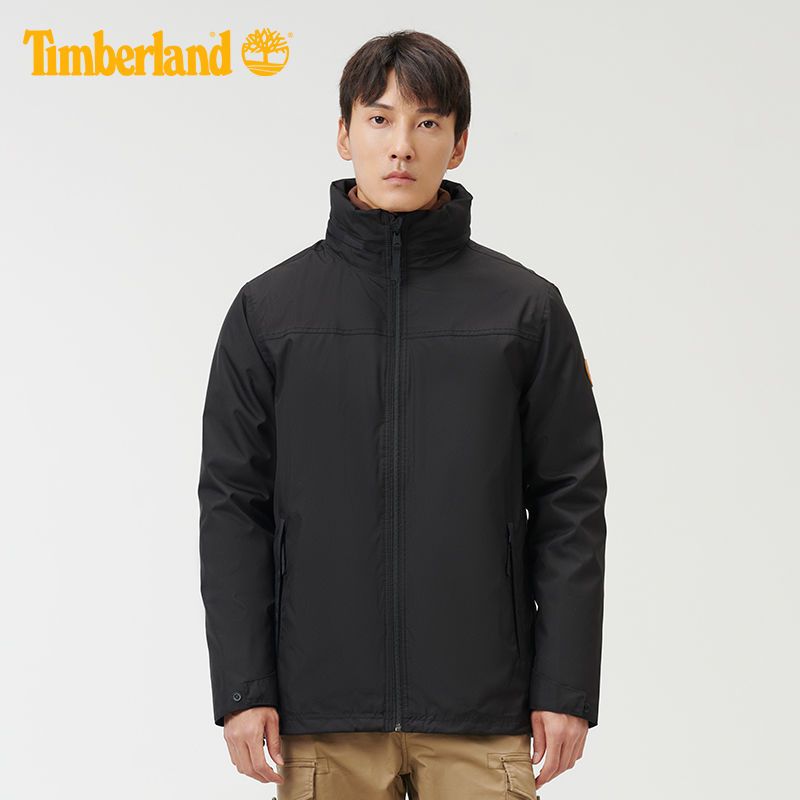 Timberland 三合一外套男秋冬户外可拆卸抓绒内胆夹克A2EU1