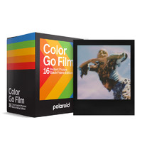 宝丽来Polaroid 新版PolaroidGo专用迷你相纸黑边彩色双包套装16张22年10月 黑边彩色16张 22年10月批次