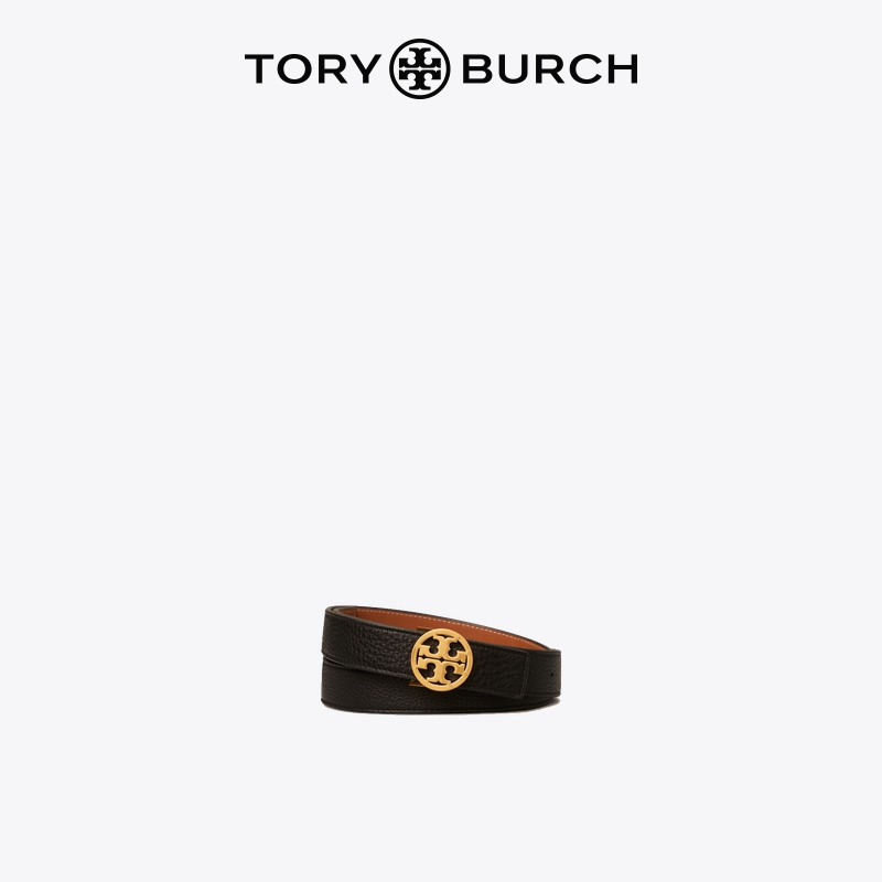 TORY BURCH 汤丽柏琦 MILLER双T LOGO皮带腰带138935