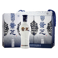 景芝 青花  浓香型白酒  52度 500mL*2瓶 礼盒装