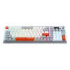 nubia 努比亚 红魔系列 GK001J 100键 2.4G蓝牙 多模无线机械键盘 氘锋银翼 TTC烈焰雪轴 RGB