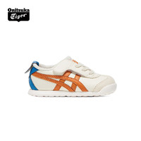 Onitsuka Tiger鬼塚虎新款时尚休闲舒适小童鞋MEXICO 66 KIDS 1184A074-116 米色/橙色 19.5