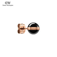 Daniel Wellington danielwellington丹尼尔惠灵顿 dw百搭时尚耳钉 圆形简约耳饰女 RG Black