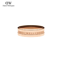 Daniel Wellington dw戒指男女情侣玫瑰金色丹尼尔惠灵顿官方旗舰店Steel Single