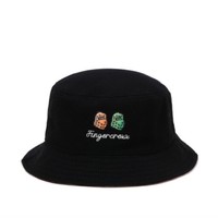 fingercroxx Logo刺繡雙面戴漁夫帽 FFXHTW00168XKBKX