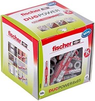 FISCHER DuoPower 8 x 65 多功能膨胀管 50件装