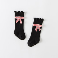 戴維貝拉 兒童中筒襪彈力女童洋氣襪子春裝童裝小童