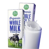 Vecozuivel 乐荷 荷兰进口乐荷有机全脂纯牛奶高钙牛奶200*24儿童孕妇牛奶家庭装