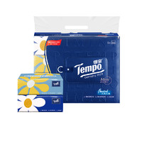 Tempo 得寶 紙巾Mini系列溫和不刺激軟抽80抽8包家用面巾紙