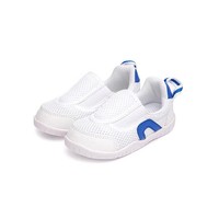 IFME 童鞋一脚蹬小白鞋幼儿园室内鞋运动透气防滑机能