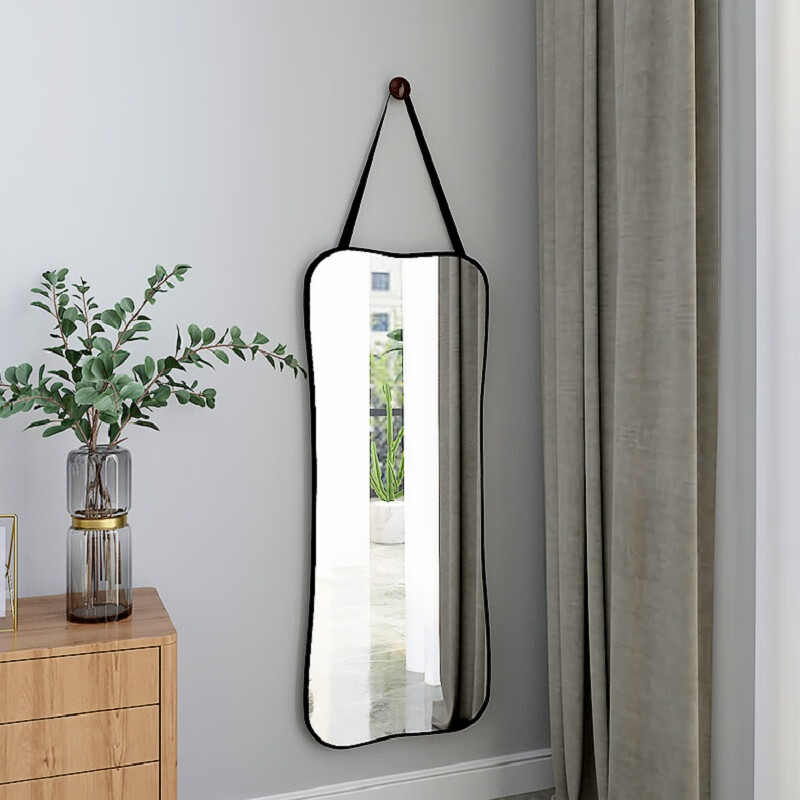 安尔雅穿衣镜子挂墙家用卧室客厅试衣镜挂式贴墙壁挂化妆镜