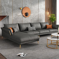 卓览（ZHUOLAN）沙发 布艺沙发客厅组合 意式轻奢科技布沙发小户型客厅家具 优质海绵坐垫（颜色备注） 单人位+三人位