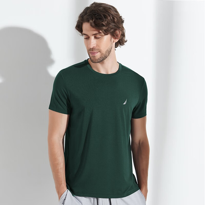 Nautica Underwear 诺帝卡 圆领上衣家居棉质舒适中青年男士上衣