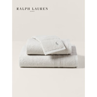 RALPH LAUREN Payton马球手图案棉质毛巾RL80459 020-灰色 020-灰色/浴巾（120×65cm）
