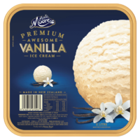 MUCHMOORE 玛琪摩尔 新西兰进口香草味冰淇淋 2L