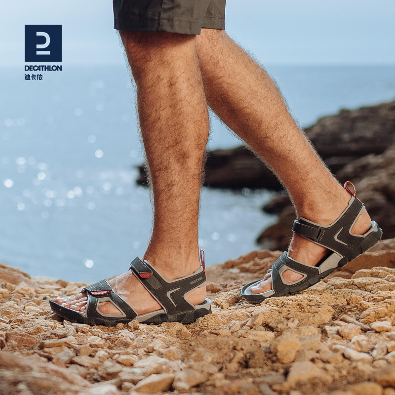 迪卡侬旗舰店官方户外凉鞋男夏季防滑溯溪鞋女士专业徒步鞋ODS