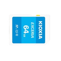 KIOXIA 鎧俠 極至瞬速系列 EXCERIA SD存儲卡 64GB（UHS-I、C10）