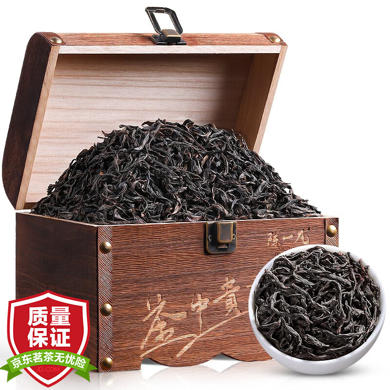 陈一凡 茶叶岩茶茶叶 轻火醇香武夷山大红袍乌龙茶送人自饮茶叶礼盒250g