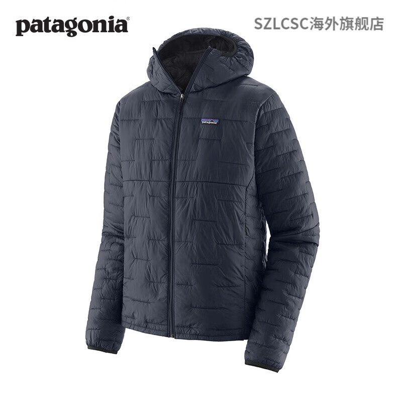 巴塔哥尼亚男士连帽棉服Micro Puff  patagonia SMDB S