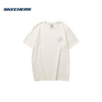 斯凯奇（SKECHERS）男子针织短袖T恤衫 L223M077-0074 L