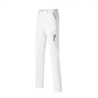 特美刻高尔夫男裤速干免烫长裤户外运动休闲golf白色裤子直筒高尔夫球裤 白色 M