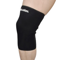 慕乐（Mueller）护膝男女款髌骨闭合式膝关节束套运动护具 黑色434/3 L码单只