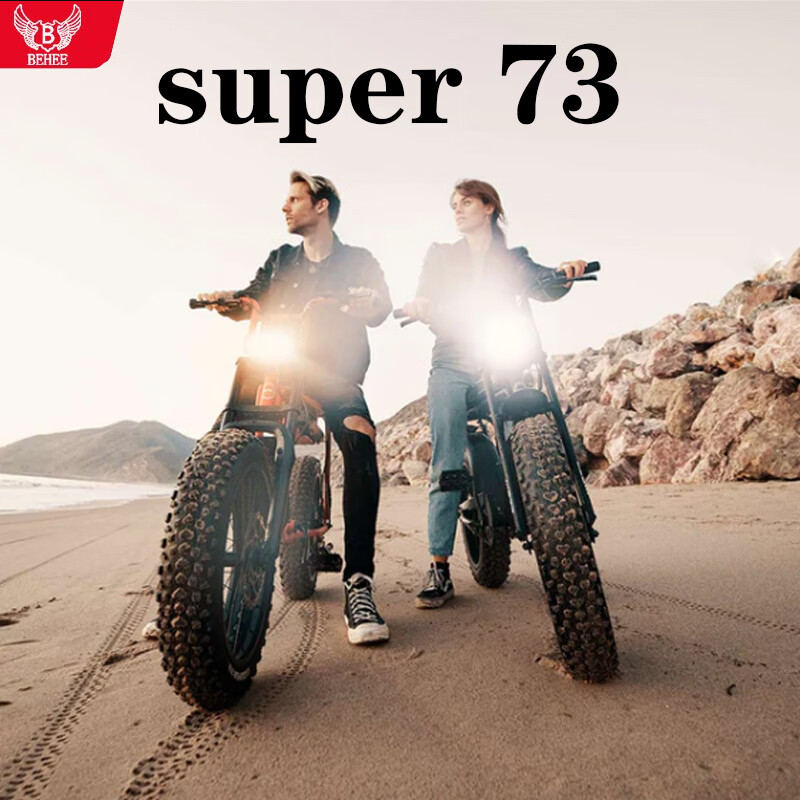 巴赫super73 Y1S1S2新国标电动自行车越野助力电瓶车super73电动车 Y1-豪华版-前后减震-高端仪表 20AH