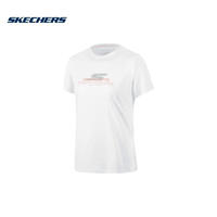 SKECHERS 斯凯奇 女子针织短袖T恤衫 P223W014-0019 S