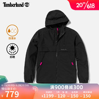 添柏岚（Timberland）官方男装外套23夏季新款户外防泼水防晒衣防紫外线A6RAD A6RAD001/黑色 XS