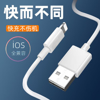 POLT 苹果数据线适用于iPhone14Pro MAX/13/12/XS/XR/11/S加长充电线 2米1条