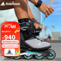 ROLLERBLADE 罗勒布雷德 轮滑鞋成人休闲溜冰透气初学健身刷街旱冰鞋ZETRABLADE系列 粉蓝-女款 36.5/男40