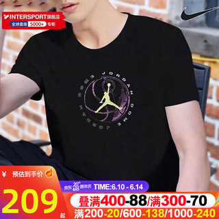 NIKE 耐克 JORDAN DRI-FIT SPORT 男子印花T恤圆领运动DX9602-010