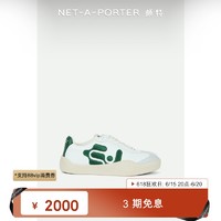 Eytys 2023夏季女刺绣人造皮革运动鞋NAP/NET-A-PORTER颇特