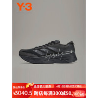 Y-3 BOSTON 11 y3新款签名款网面休闲鞋男跑步鞋38IE9395 黑色 UK8.5   42  2/3