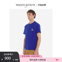 MAISON KITSUNÉ Maison Kitsune男女同款 23春夏新品慵懒着装狐狸圆领简约短袖T恤