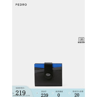 Pedro 男士拼色小牛皮迷你卡包相片位PM4-25940091