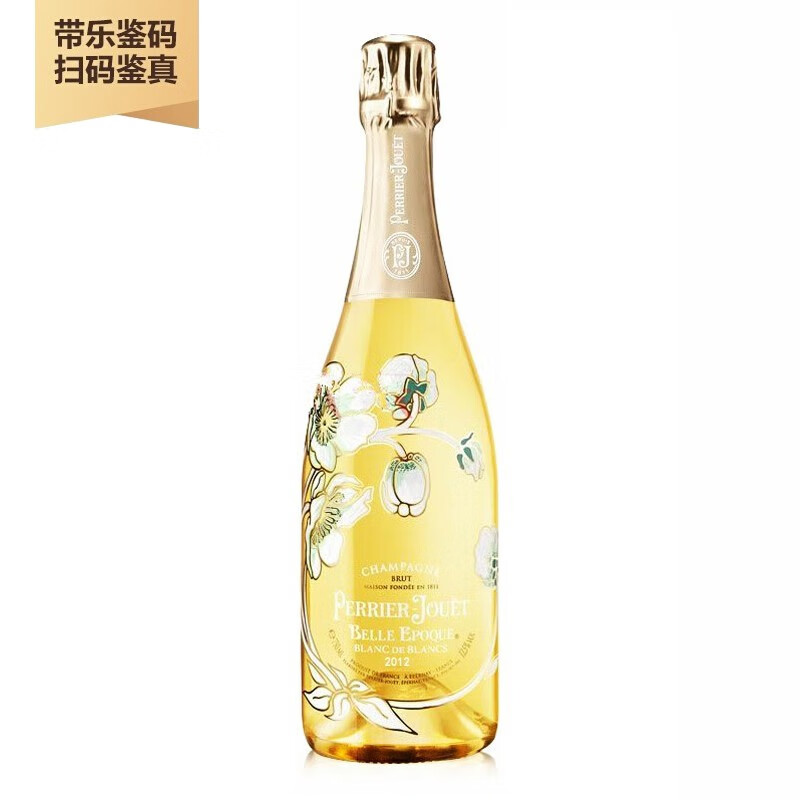 巴黎之花（Perrier Jouet）巴黎之花 Perrier Jouet 美丽时光法国巴黎艺术香槟PJ 一瓶一码 美丽时光白中白2012香槟750ml