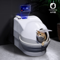 CatGenie 猫洁易全自动智能猫砂盆冲水式猫厕所电动清理铲屎机除臭