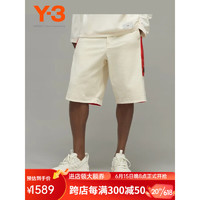 Y-3STRTCH FT SHRTS y3夏新款短裤男五分裤38HZ8815 白色 S