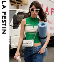 拉菲斯汀（La Festin）夏季包包2023新款法式小众单肩斜挎包女高级感百搭腋下包 621819 金属银