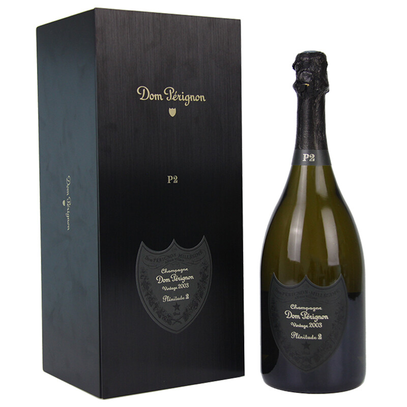 唐培里侬（Dom Perignon）香槟P2 焕臻2003年采摘老酒香槟王 天然高泡葡萄酒 原装进口750ml