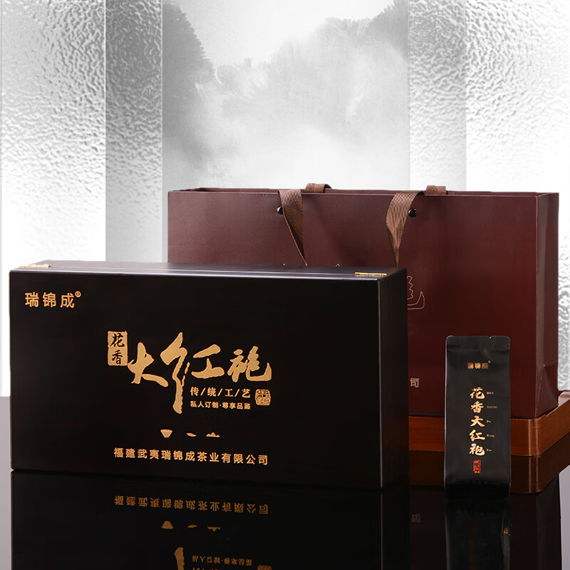 瑞锦成 花香大红袍茶叶8.4克*20泡