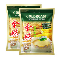 GOLDROAST 金味 即食燕麦片  醇香原味420g*2袋