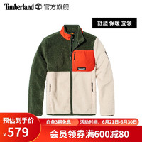 添柏岚（Timberland）官方外套男装摇粒绒抓绒衫春户外宽松|A2AXT A2AXTCT8/白色 3XL