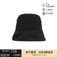 Yohji Yamamoto 山本耀司 女士休闲帽  简约 YG-H04-390 黑色 58cm