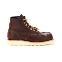 RED WING 红翼 8138 男士棕色美式工装系带靴短靴