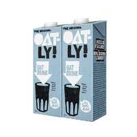 OATLY噢麦力原味低脂燕麦露植物奶1L*2瓶谷物饮料0乳糖
