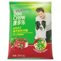 DOG CHOW 康多乐 牛肉肝蔬菜味全犬成犬狗粮