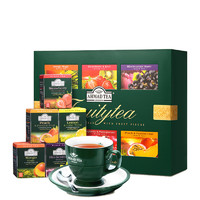 AHMAD TEA英国亚曼六口味果味红茶礼盒英式红茶婚庆礼盒节日送礼 亚曼六口味果味礼盒