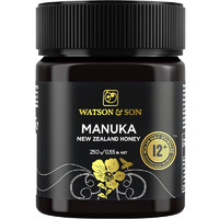 沃森新西兰麦卢卡蜂蜜原装进口天然蜂蜜纯净天然蜜250g装